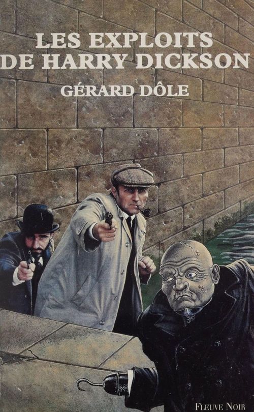 Couverture ebook de Les Exploits de Harry Dickson, de Gerard Dole