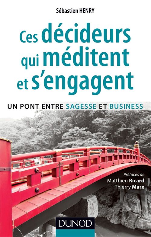 ebook cover of Ces décideurs qui méditent et s'engagent, by Sébastien Henry