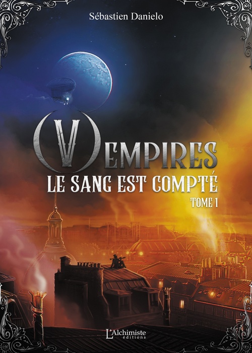 Couverture ebook de (V)Empires - Tome 1 : Le Sang est Compté, de Sébastien Danielo