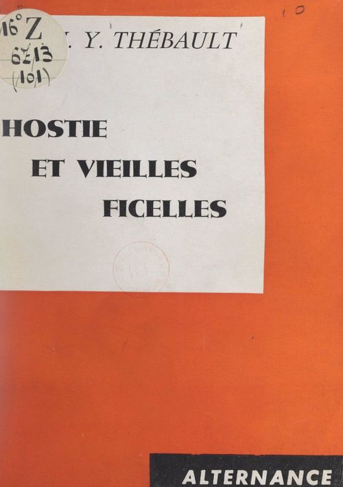 ebook cover of Hostie et vieilles ficelles, by Jean-Yves Thebault