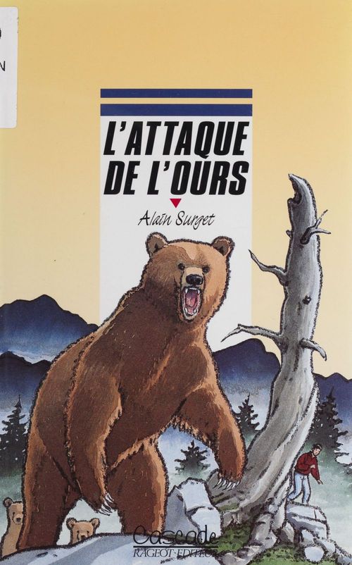 Couverture ebook de L'Attaque de l'ours, de Alain Surget