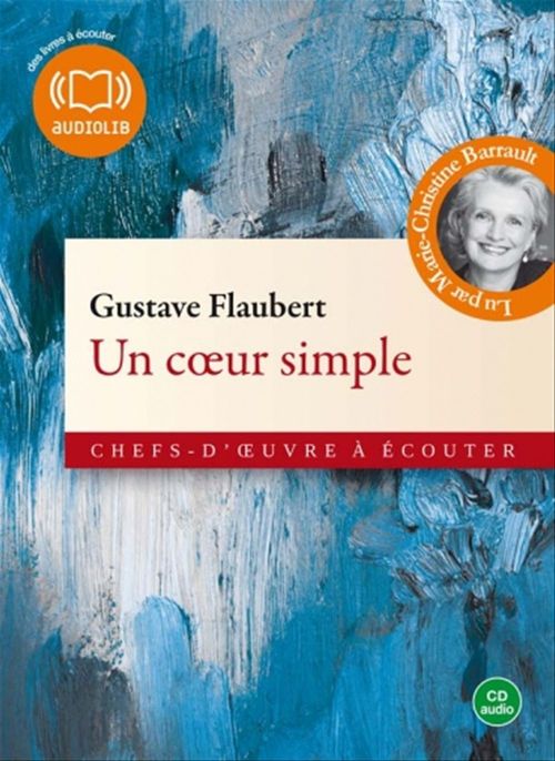 Couverture audiobook de Un coeur simple, de Gustave Flaubert
