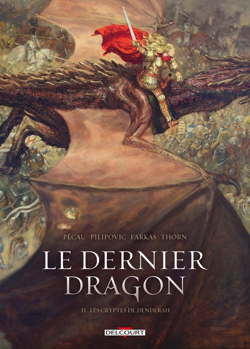 Couverture ebook de Le Dernier Dragon T02 - Les cryptes de Dendérah, de Jean-Pierre Pécau