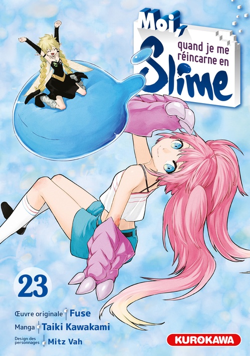 Couverture ebook de Moi, quand je me réincarne en Slime - Tome 23, de Fuse, Taiki Kawakami, Mitz Vah