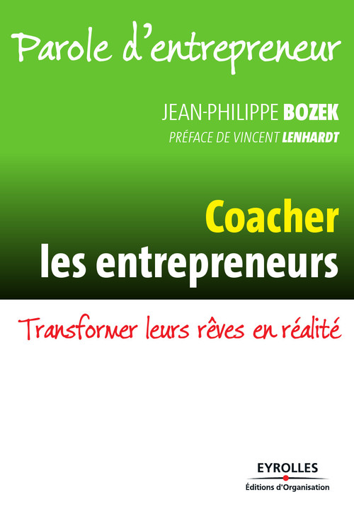Couverture ebook de Coacher les entrepreneurs, de Jean-Philippe Bozek