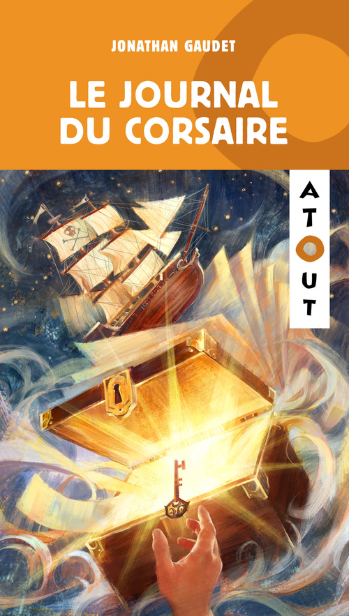 Couverture ebook de Le journal du corsaire, de Gaudet Jonathan