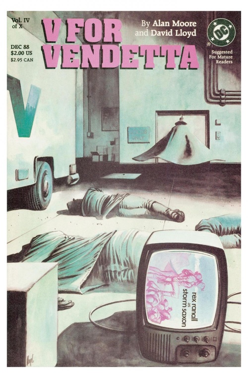 ebook cover of V pour Vendetta - Chapitre 4, by Alan Moore