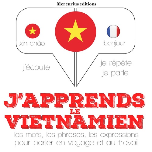 audiobook cover of J'apprends le vietnamien, by JM Gardner