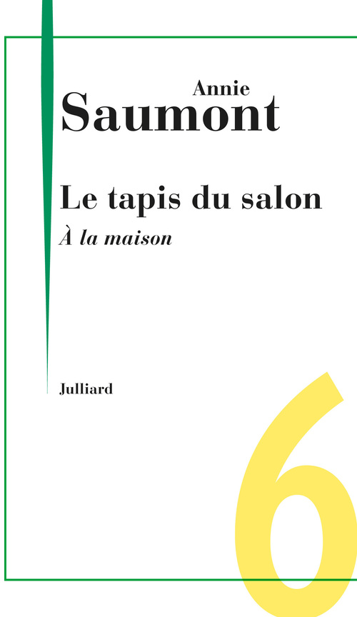 ebook cover of A la maison, by Annie Saumont