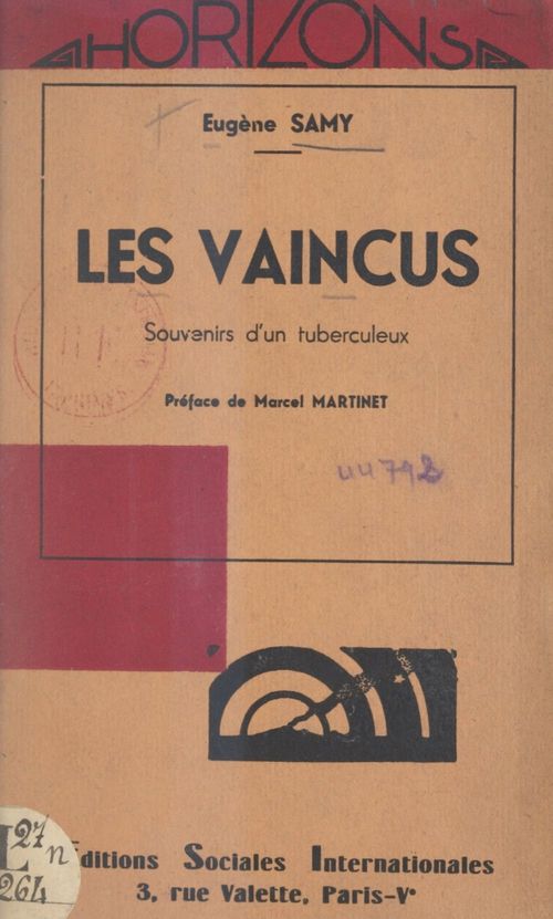 Couverture ebook de Les vaincus, de Eugene Samy