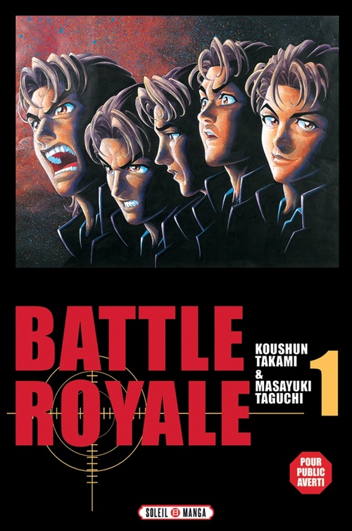 ebook cover of Battle Royale T01, by Koushun Takami