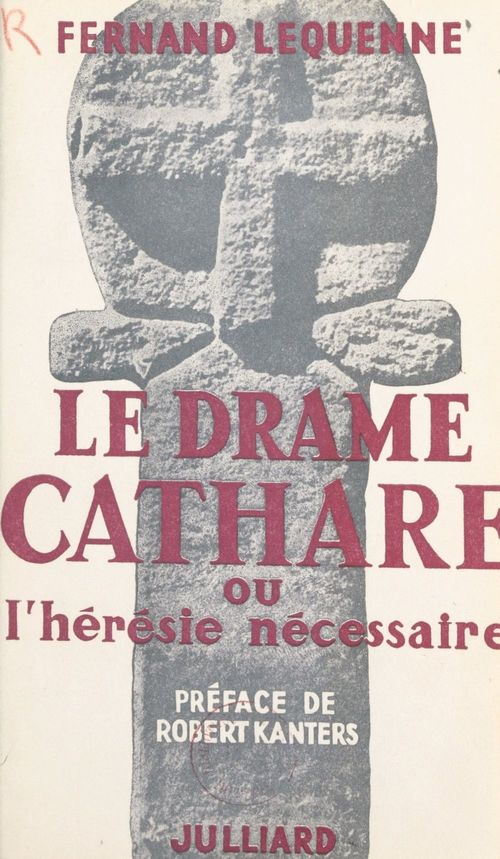 ebook cover of Le drame cathare, by Fernand Lequenne