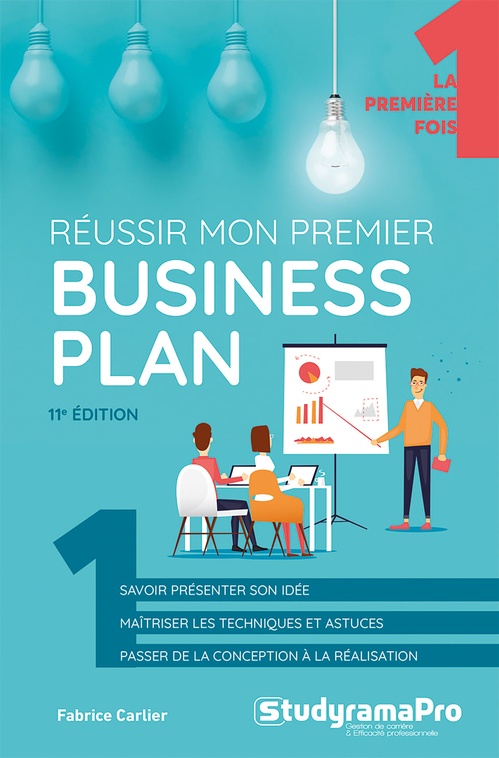 ebook cover of Réussir mon premier business plan, by Fabrice Carlier