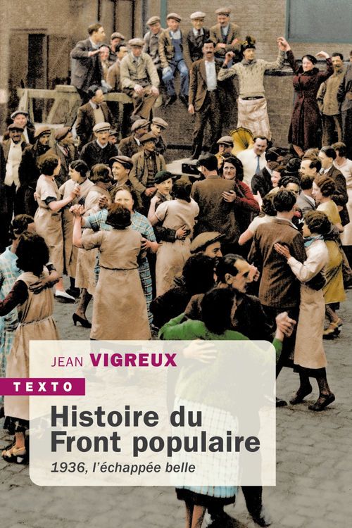 Couverture ebook de Histoire du Front populaire, de Jean Vigreux