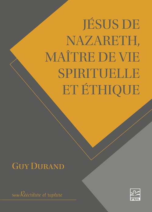 Couverture ebook de Jésus de Nazareth, maître de vie spirituelle et éthique, de Guy Durand