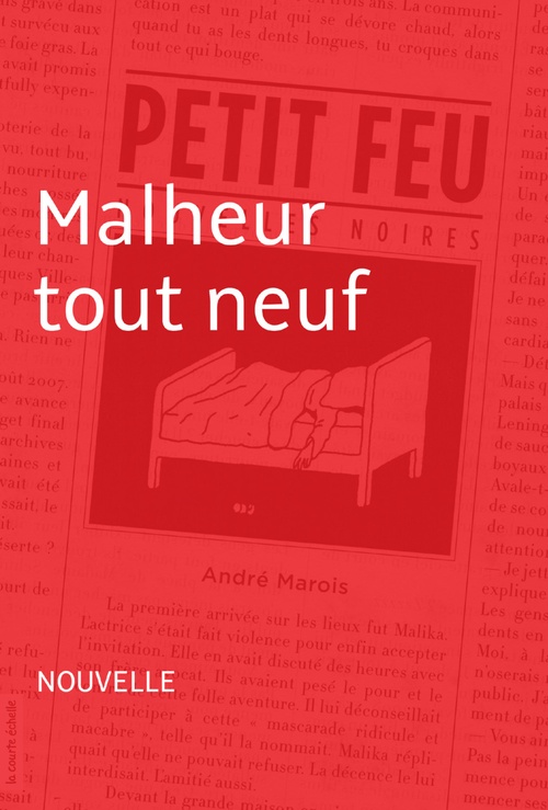 Couverture ebook de Malheur tout neuf, de André Marois