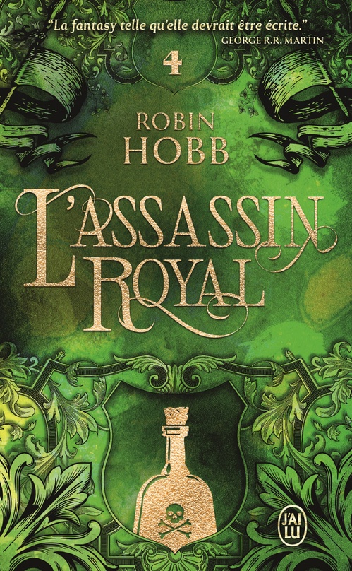 Couverture ebook de L'Assassin royal (Tome 4) - Le Poison de la vengeance, de Robin Hobb