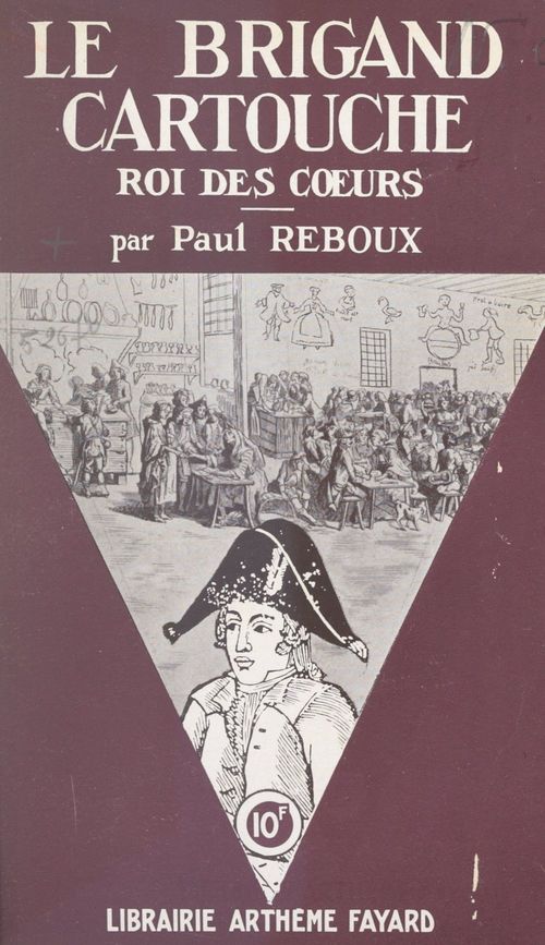 ebook cover of Le brigand Cartouche, by Paul Reboux
