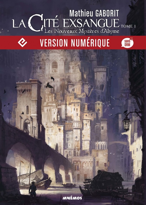 Couverture ebook de Les Nouveaux mystères d´Abyme, de Mathieu Gaborit