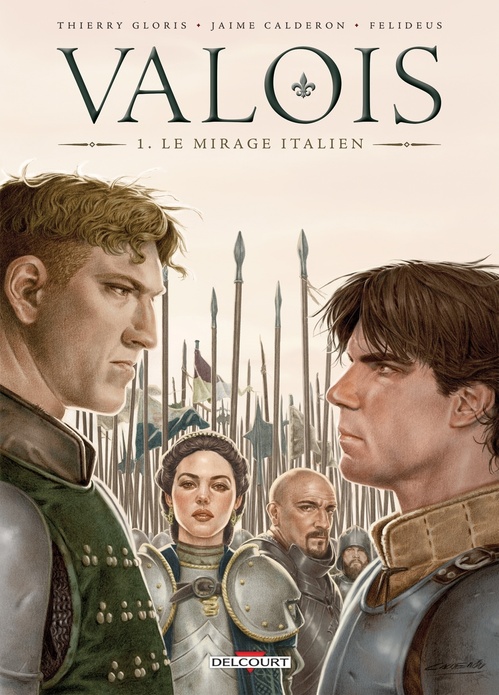 Couverture ebook de Valois T01 - Le Mirage italien, de Thierry Gloris