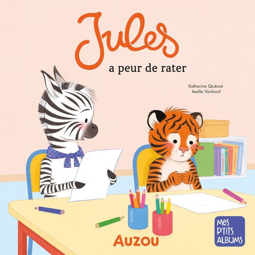 Couverture audiobook de Jules a peur de rater, de Katherine Quenot