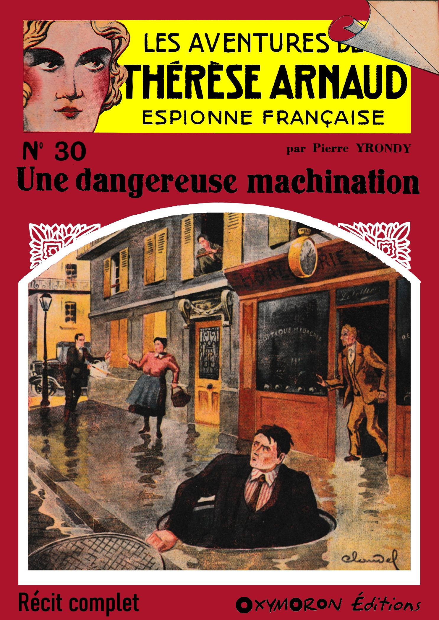 Couverture ebook de Une dangereuse machination, de Pierre Yrondy