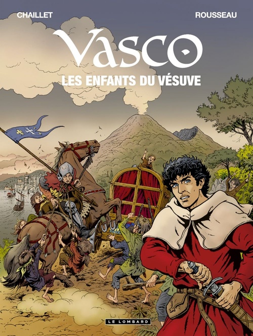 ebook cover of Vasco - Tome 25 - Les Enfants du Vésuve, by Gilles Chaillet, Dominique Rousseau