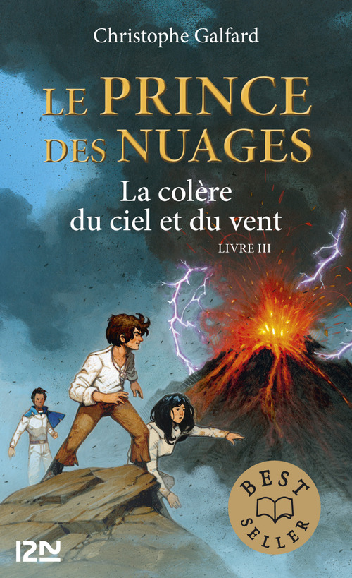 Couverture ebook de Le prince des Nuages - tome 3 La colère du ciel et du vent, de Christophe Galfard