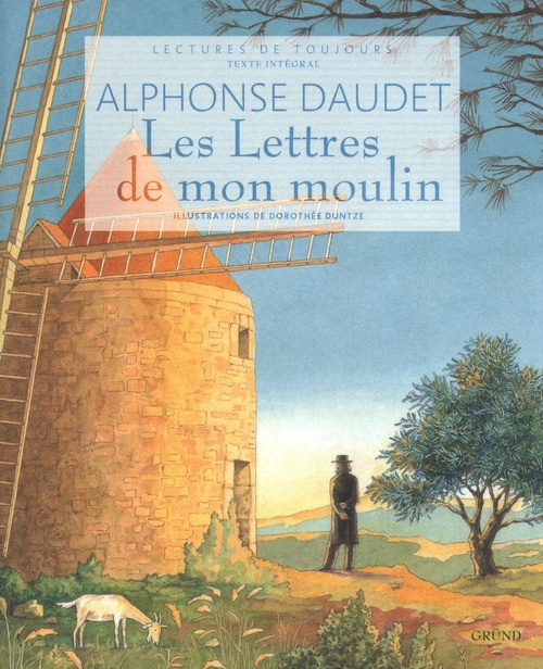 Couverture ebook de Les lettres de mon moulin, de Alphonse Daudet