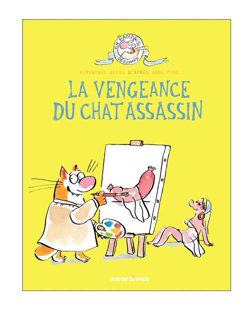 ebook cover of La Vengeance du chat assassin - Tome 3, by Véronique Deiss, Anne Fine