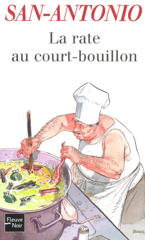 ebook cover of La rate au court-bouillon, by San-Antonio