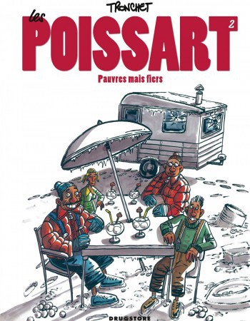 ebook cover of Les Poissart - Tome 02, by Didier Tronchet