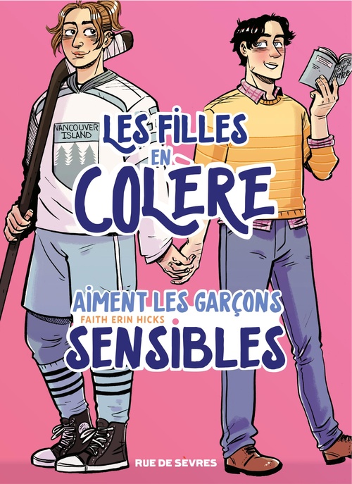 ebook cover of Les Filles en colères aiment les garçons sensibles, by Faith Erin Hicks
