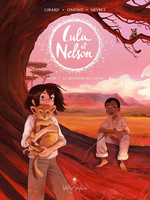 ebook cover of Lulu et Nelson T02 - Le Royaume des lions, by CHARLOTTE GIRARD