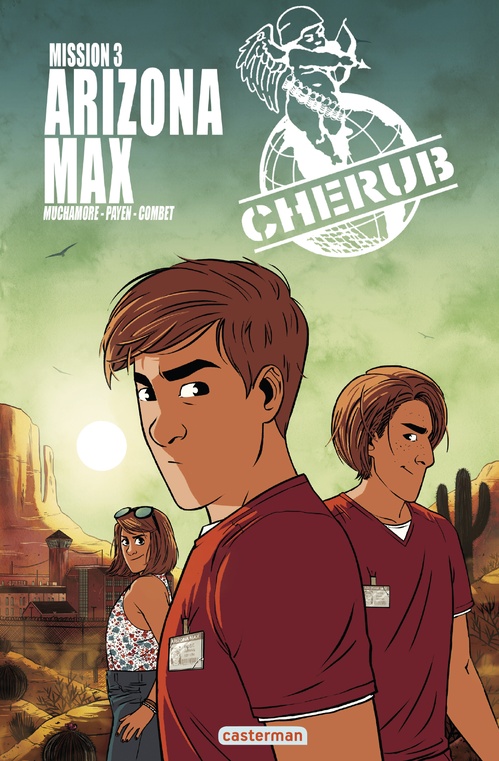 ebook cover of Cherub, la BD (Mission 3) - Arizona Max, by David Combet, Robert Muchamore, Baptiste Payen
