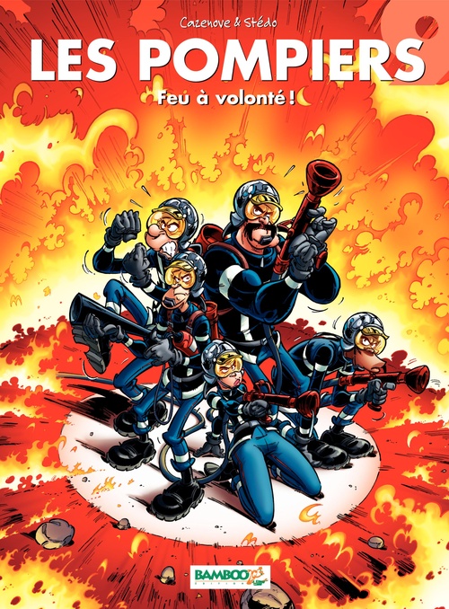 ebook cover of Les Pompiers - Tome 9, by Christophe Cazenove