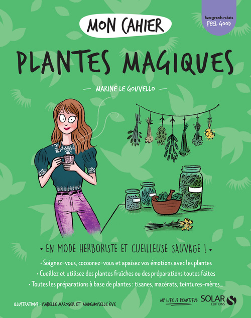ebook cover of Mon cahier Plantes magiques, by Marine Le Gouvello