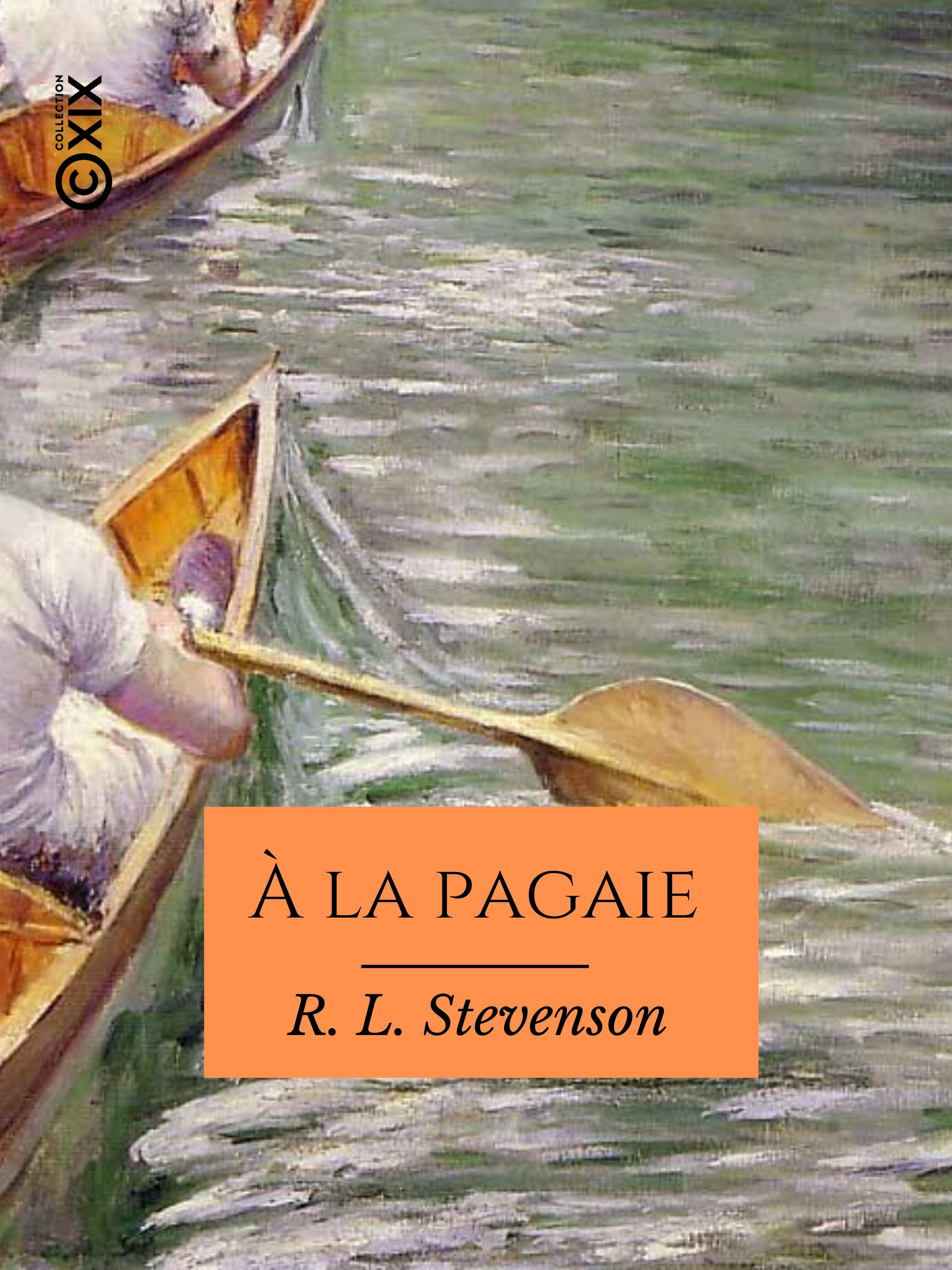 Couverture ebook de À la pagaie, de Robert Louis Stevenson