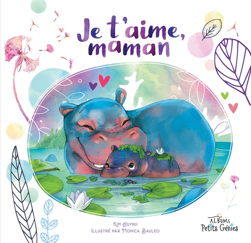 Couverture ebook de Je t'aime maman, de Kim Huynh