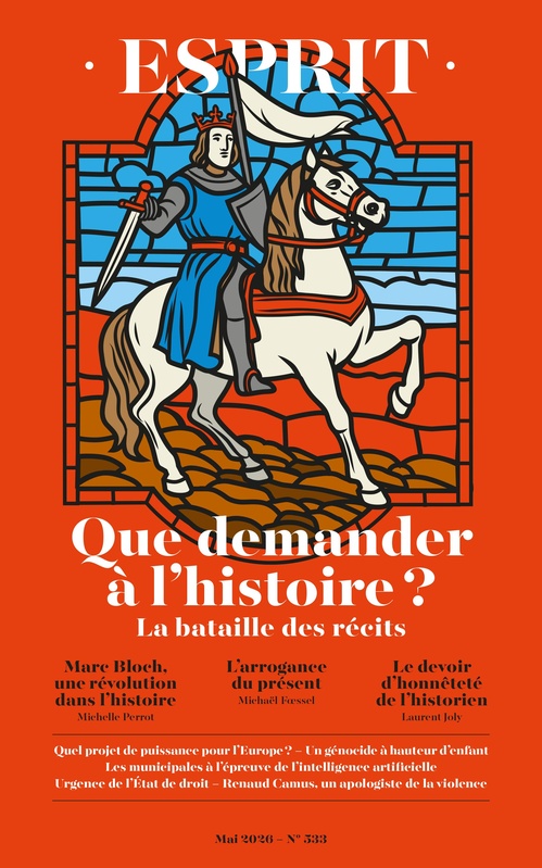 Couverture ebook de Esprit - Que demander à l'histoire ?, de Emmanuel Laurentin