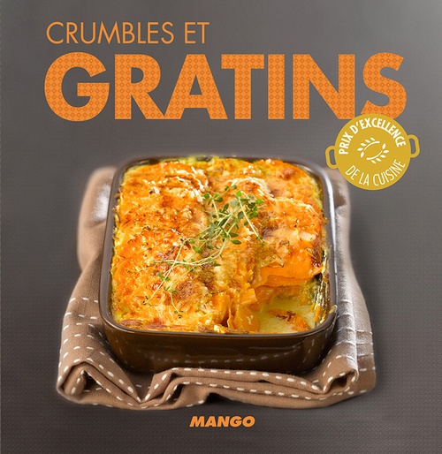 Couverture ebook de Crumbles et gratins, de Marie-Laure Tombini