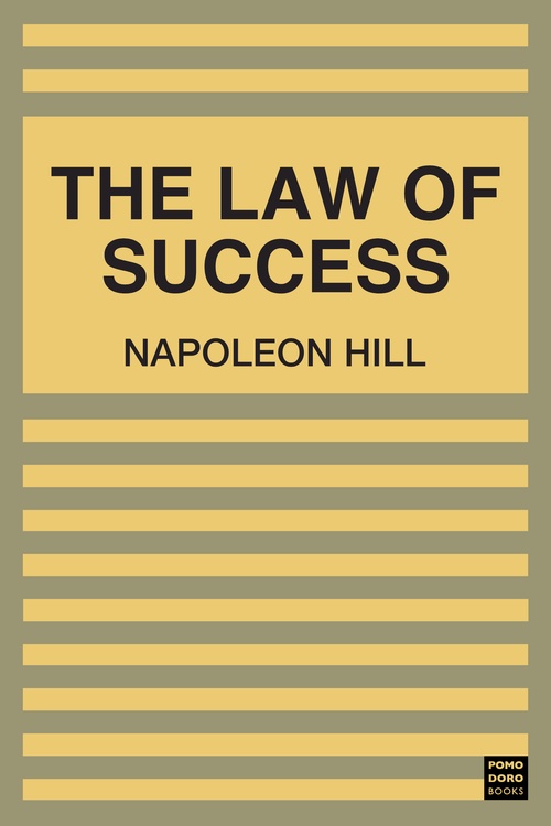 Couverture ebook de The Law of Success, de Napoleon Hill