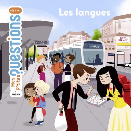 ebook cover of Les langues, by Catherine de Coppet, Colonel Moutarde
