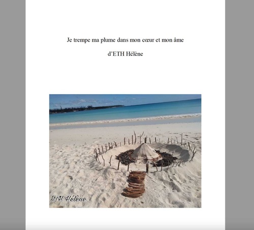 Couverture ebook de Je trempe ma plume dans mon coeur et mon âme, de ETH Hélèné