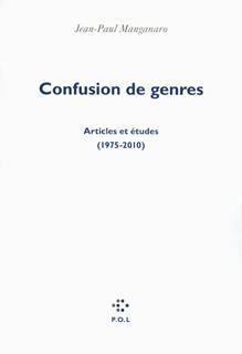 ebook cover of Confusion de genres, by Jean-Paul Manganaro