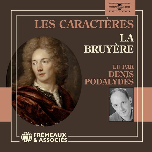 audiobook cover of Les Caractères, by La Bruyère