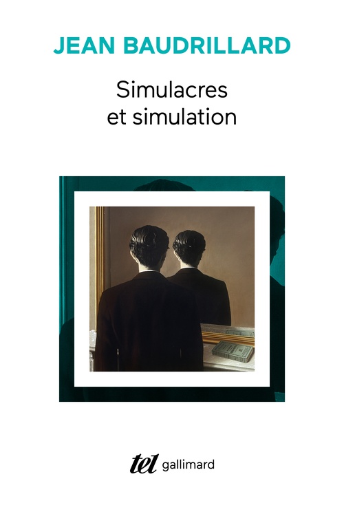 Couverture ebook de Simulacres et simulation, de Jean Baudrillard