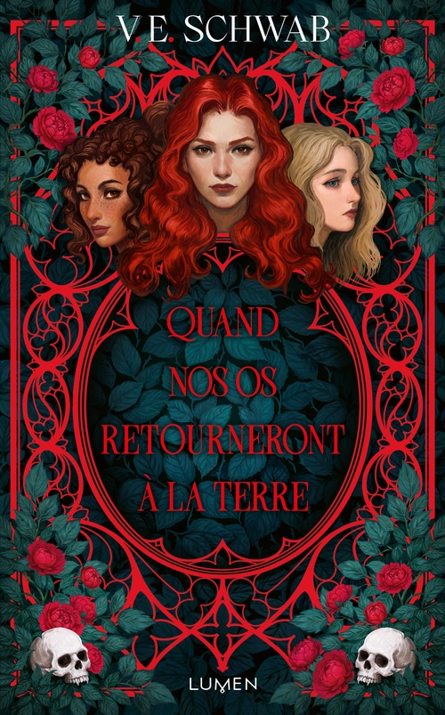 ebook cover of Quand nos os retourneront à la terre, by V. E. Schwab
