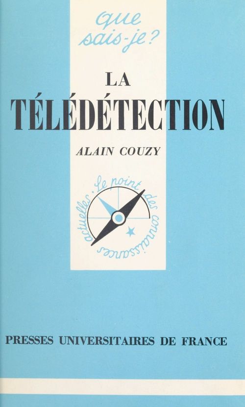ebook cover of La télédétection, by Alain Couzy