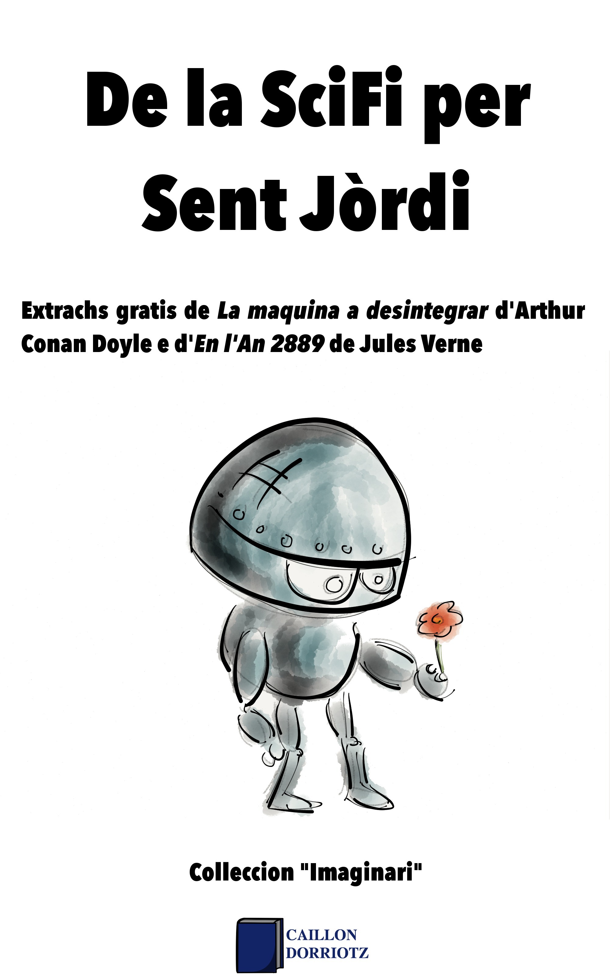 Couverture ebook de De la SciFi per Sent Jòrdi, de Arthur Conan Doyle, Jules Verne